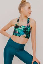 Pure Balance Bustier | Seaflower Print